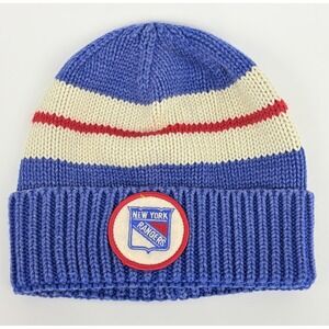 New York Rangers NHL Retro Cuff Knit Beanie Hat CCM